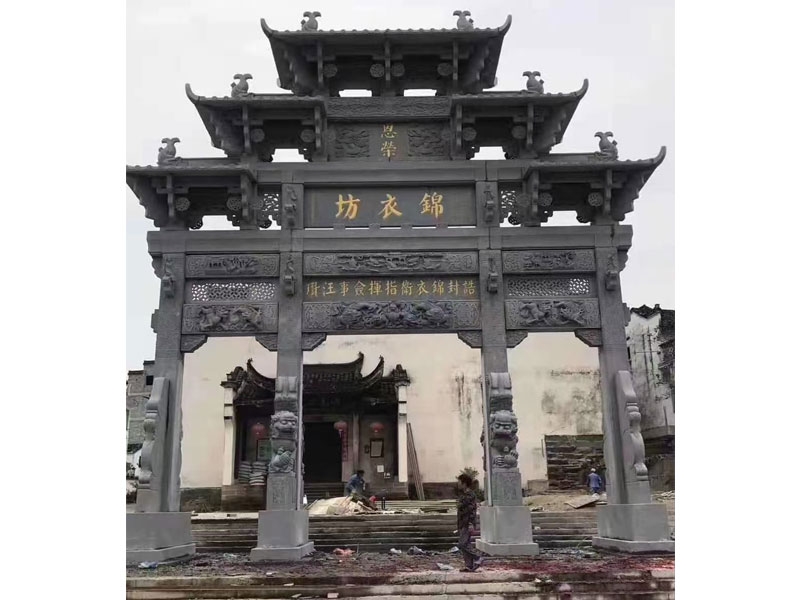 石雕牌坊的安裝和固定方法有哪些？